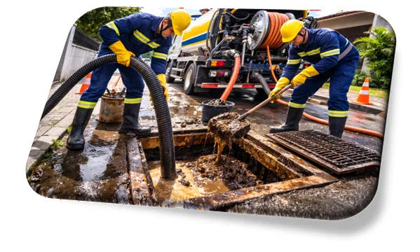 Desentupimento de Caixas de Gordura em Poá